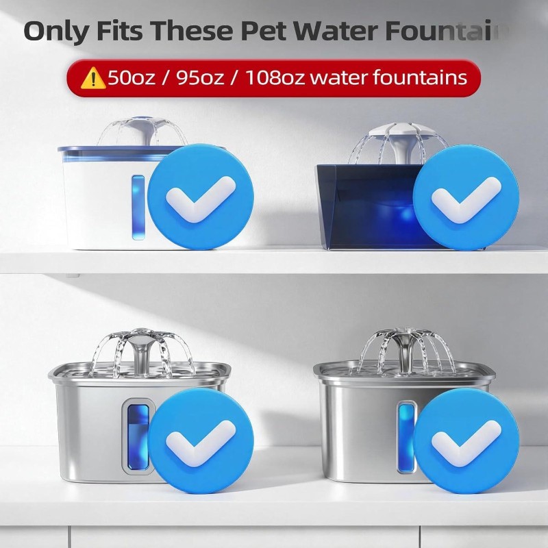 B84B-Pet Water Fountain Replac - огляд і ціна Pet Water Fountain Pump Replacement