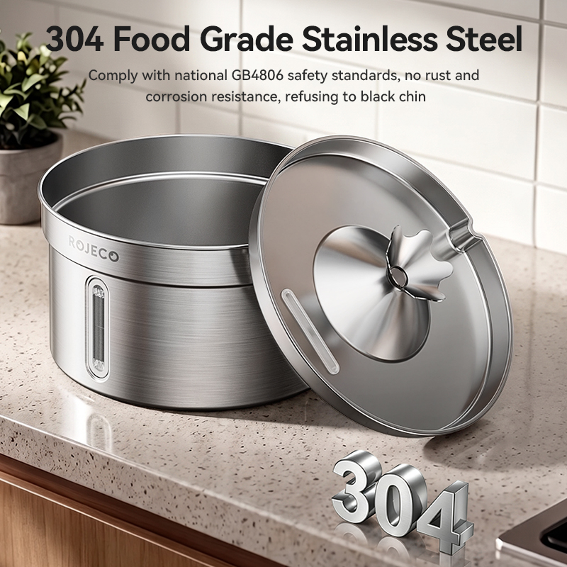 ROJECO 4L Stainless Steel Auto - огляд і ціна Pet Water Fountain Stainless Steel