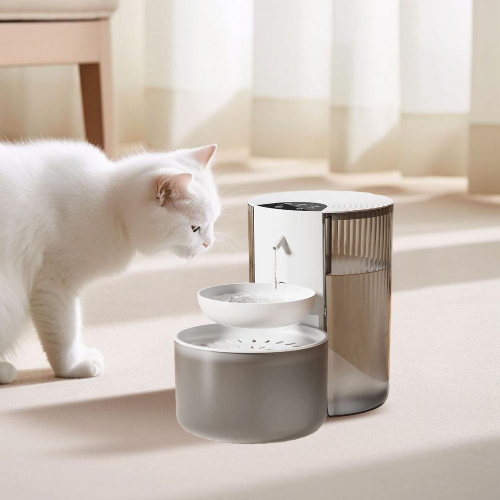 Capacity Pet Water Fountain Au - огляд і ціна Automatic Cat Water Dispenser 3L