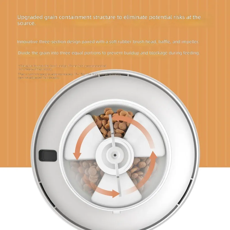 Mini Automatic Pet Feeder for  - огляд і ціна Pet Feeder App Control Portion