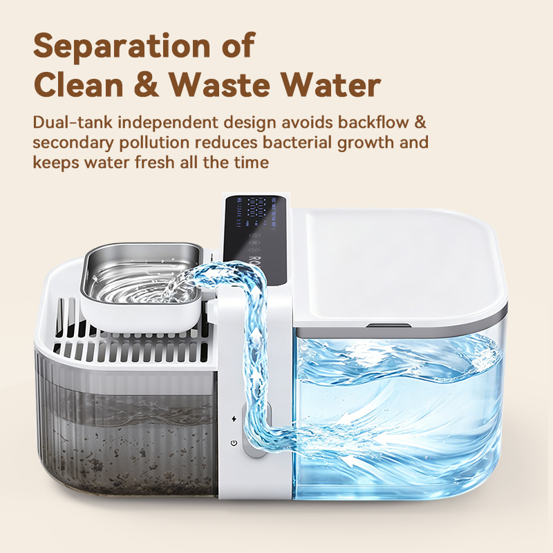 ROJECO 3.5L Wireless Pet Water - огляд і ціна Wireless Pet Water Fountain Battery