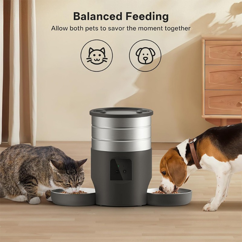 4.5L WiFi Smart Pet Feeder Aut - огляд і ціна Pet Feeder App Control Portion