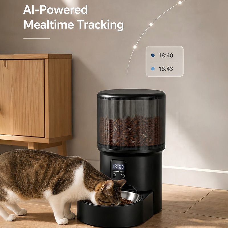 4L Smart Pet Feeder With 2 Sta - огляд і ціна Pet Feeder App Control Portion