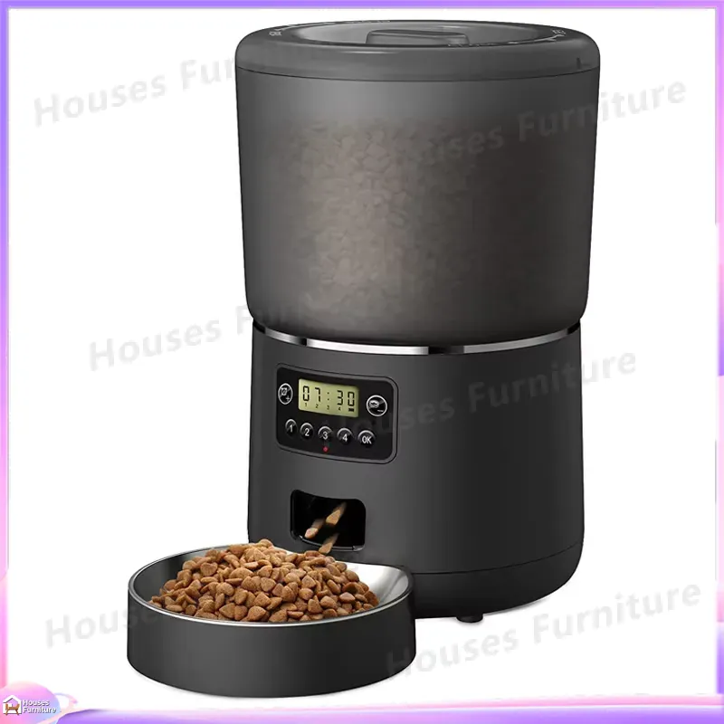 Automatic Pet Feeder for Cats  - огляд і ціна Smart Pet Feeder Camera Wifi